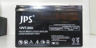 12V 7.5Ah JPS Rechargeable Lead Acid Battery