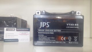 12V 8Ah YTX9-BS JPS Motorcycle Gel Battery